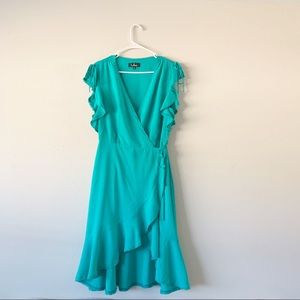NWT Lulu’s High Low Wrap Dress